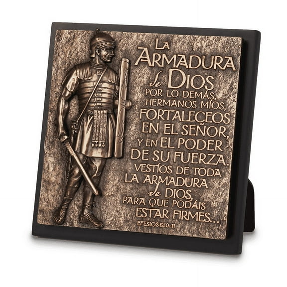 Spanish Plaque La Armadura De Dios