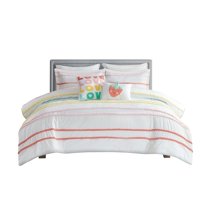 Gracie Mills Tanwen Chenille Trimmed Cotton Kids Comforter Set - GRACE-14037