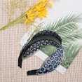 thumbnail image 6 of Unique Bargains 1 Pc Simple Retro Headband 5.91"x4.72" Blue, 6 of 6