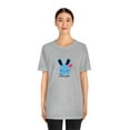 thumbnail image 4 of I love You Bunny Valentine's Day Unisex Jersey Short Sleeve Tee, 4 of 10