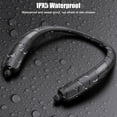 thumbnail image 6 of Bluetooth Headphones Speaker 2 in 1, Wireless Headphones Neckband Wearable Speaker with CVC6.0 Noise Cancelling Mic, Retractable Earbuds Stereo Sound Sweatproof Headset with 48H Playtime, Black, 6 of 9