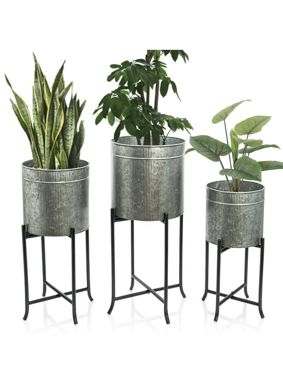 Planters with Stands in Indoor Planters