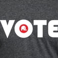 thumbnail image 3 of CafePress - Vote Red Mens Tri Blend T Shirt - Mens Tri-blend T-Shirt, 3 of 4