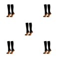 thumbnail image 3 of Qarigey 1 par de calcetines deportivos para hombres y mujeres, para correr, trotar, hacer ejercicio, hacer ejercicio, hacer ejercicio, Type2 NO2, 3 of 6