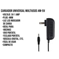 thumbnail image 2 of Eliminador Cargador Corriente Adaptador 5V 1 Amp CONTROL EXPERT 4mm, 2 of 8