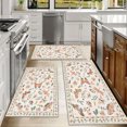 thumbnail image 6 of Kitchen Rugs Sets of 3 Non Slip Washable Kitchen Mats for Floor, Kitchen Runner Rug, Floor Mat Carpet for Entryway, Laundry, Sink, 6 of 12