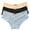 Multicolor, variant on Tumotour 3Pack Lace Briefs for Women Plus Size Panties Casual Solid Color Multipack Underpants