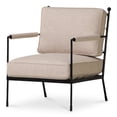 thumbnail image 2 of Moe's Home Collection Vecchia Occasional Chair Fabric Beige, 2 of 6