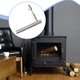 thumbnail image 4 of Manija para Puerta de Chimenea de Acero Inoxidable Ergonómica Compatible con la Mayoría de Puertas de Estufa Resistente al Desgaste Adecuada para, 4 of 8