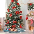 thumbnail image 4 of Coolnut Christmas Tree Skirt, 48", Easter Tree Skirt Double Layers Polyester Easter Tree Skirt for Easter Holiday Party Decoration, 4 of 6