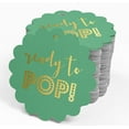 thumbnail image 4 of Inkdotpot Pack Of 50 Ready To Pop Baby Shower Favor Paper Tags Craft Real Gold Foil Hang Tags, 4 of 6