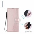 thumbnail image 4 of Case For IPhone 17 Pro Max/17 Pro/17 Air/17, PU Leather Shell With Card Insertion Kickstand Screen Protector Cover, 4 of 5