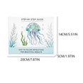 thumbnail image 2 of Yucurem DIY Sea Glass Art Kit, Muti-Theme Sea Glass Craft for Adults, DIY Craft for Beginner (Jellyfish), 2 of 9