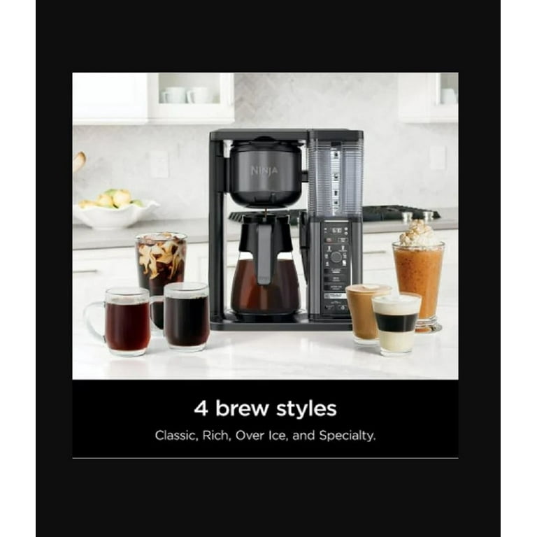 Open Box Ninja Specialty Coffee Maker With Fold-Away Frother And