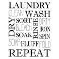 thumbnail image 3 of Allen, Kimberly 20x24 Black Modern Framed Museum Art Print Titled - Repeat Laundry, 3 of 5