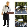 thumbnail image 3 of Camarero Sunnimix 1/64 Figura Coleccionable Cafetería Muñeca Callejera Estación de Tren, 3 of 8