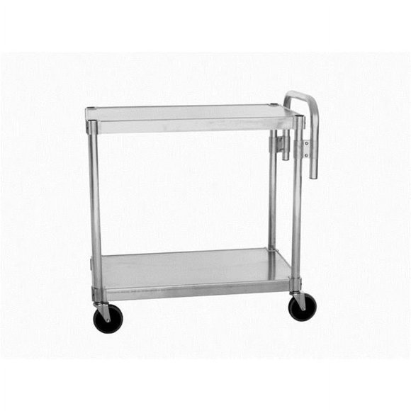 Prairie View NUC2436 2 Tier Aluminum Utility Carts- 36 x 24 x 36 in.
