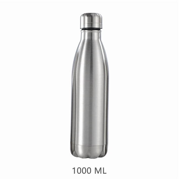 Stainless Steel Water Bottle Drink Bottle For Sport Travel Cups, 500 750 1000ml Water Bottles