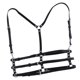 thumbnail image 4 of Cinturón de cuero Arnés para el cuerpo Crop Top Traje gótico Negro Hugo Cinturón de arnés de pecho para mujer, 4 of 10