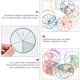 thumbnail image 4 of 10 juegos/60 piezas de juego Kidcraft para niños, juguetes educativos para enseñar fracciones, matemáticas, fichas para niños pequeños, 4 of 6