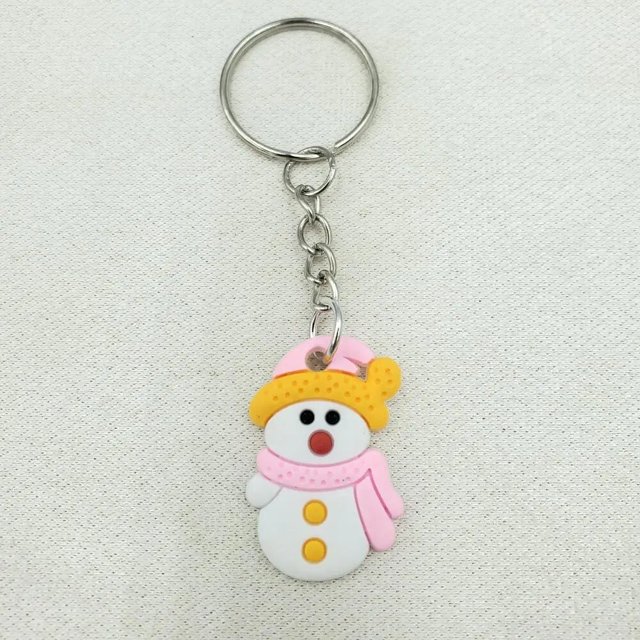 Colgante de bolsa de plástico suave de dibujos animados creativos, nuevo regalo de Navidad, 1 piezas