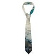 thumbnail image 1 of Balery Tropical Parrot Floral Artwork Corbata Clásica de Seda para Hombre, Corbata Tejida Jacquard, Corbatas Formales para Negocios y Bodas, 1 of 7