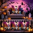 thumbnail image 6 of Halloween Pillow Cover 18x18, Fall Spooky Throw Pillow Case, Soft Polyester Decorative Cushion Cover, Hidden Zipper, Machine Washable for Sofa Bedroom Holiday by MPOISVA, 6 of 7