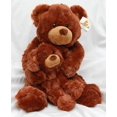 thumbnail image 7 of uni 18" Mommy and Baby Brown Bear Plush, 7 of 7
