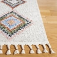 thumbnail image 3 of SAFAVIEH Chapel Joyce Diamond Area Rug, Ivory/Black, 5'3" x 7'6", 3 of 8