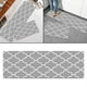thumbnail image 3 of Alfombra de cocina antifatiga acolchada para cocina, impermeable y antideslizante Gris 150x45cm, 3 of 8