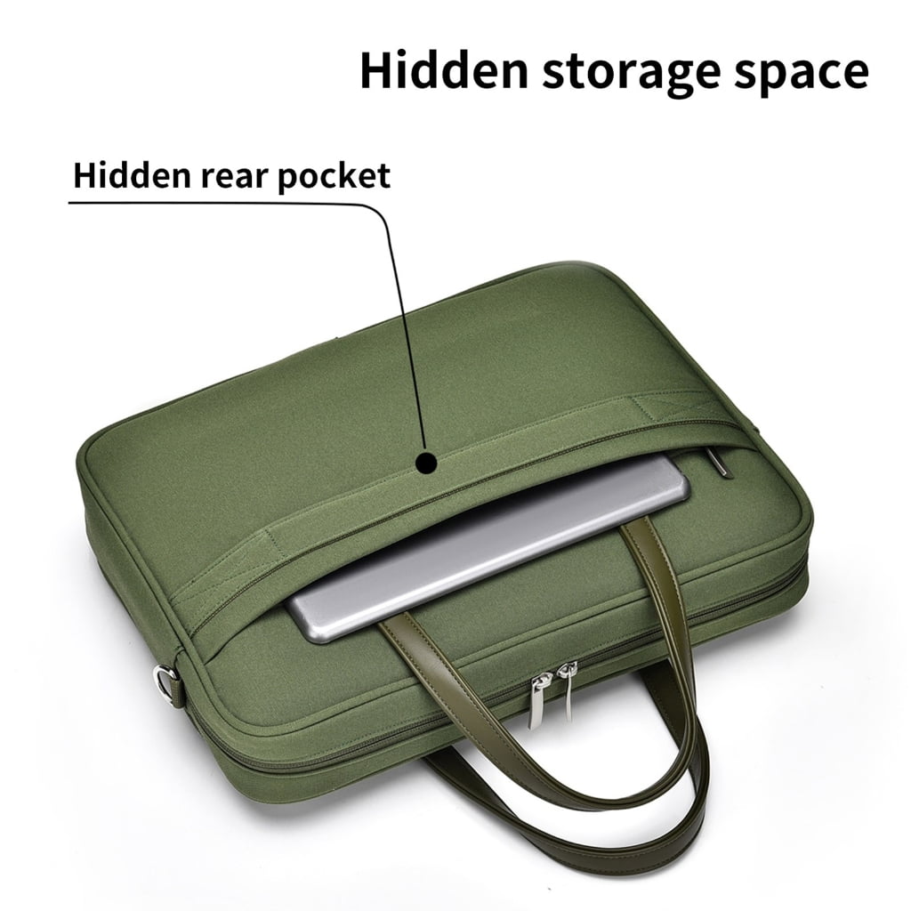 Protective Laptop Case Sleeve With Shoulder Strap For 14Inch Notebook, Spacious Business Case for Travel and Commute