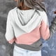 thumbnail image 3 of Gibobby Sudadera con capucha mujer, Sudadera con capucha para mujer (Rosa,G), 3 of 4