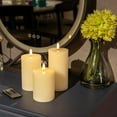 thumbnail image 2 of HearthHarmony Battery Operated Candles with Remote, Real Wax Flameless Candles with Flickering Flame, Pillar LED Electric Timer Candle for Home Party Decor, 2 of 15