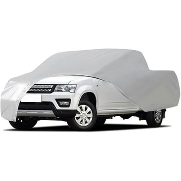 EPOTOOR Car Cover Silver Replacement for Truck Pickup Covers Outdoor Sun Rain All Weather 260inch(L) x 80inch(W) x 65inch(H)