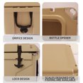 thumbnail image 3 of ARCTICSCORPION 65qt Ice Chest Water Cooler with Built-In Bottle Opener, Khaki, 3 of 8