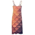 thumbnail image 5 of Mermaid Fish Scales Sleeveless Dress for Women Clothing Female Women's Summer Skirt, 5 of 7