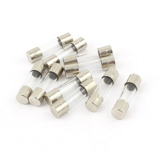 10Pcs 250V 1.5A Quick Fast Blow Glass Fuses Tube 5mm x 20mm