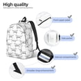 thumbnail image 4 of Lsque Labrador Retriever Dog Pattern Canvas Daypack, Durable Backpack, High-quality Versatile Backpack,Vintage Compact Backpack-Small, 4 of 6