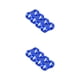 thumbnail image 3 of Kenally 4 mangueras 4AN 8AN 10AN línea de combustible de aceite, 4 piezas/lote 6AN adaptador de soporte separador 3/8 línea de manguera de azul AN10 2piezas, 3 of 6