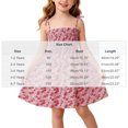 thumbnail image 3 of Tdoqot Toddler Flower Girls Dress- Sleeveless Cute Midi Dreess Crewneck Summer Casual Dresses, 3 of 9