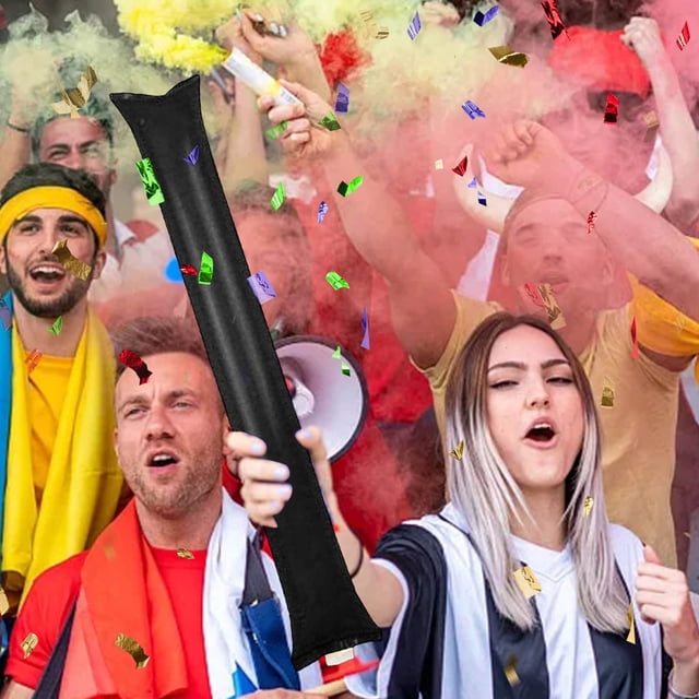 Event & Party Inflatable Cheerleading Sticks for Sports Events Loud for Celebrations for Fans and Festive Gatherings 2PCS
