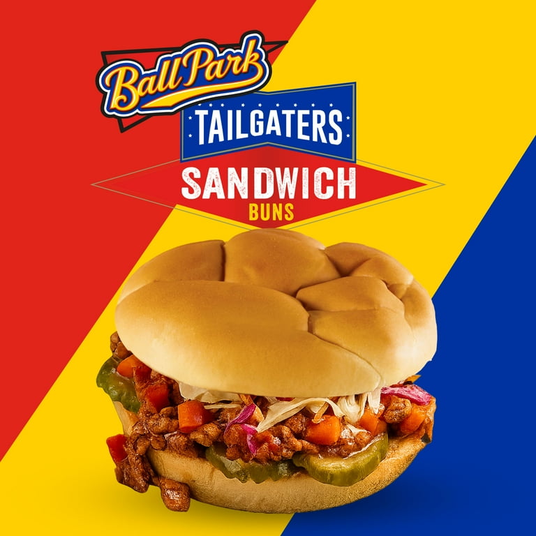 Ball Park Tailgaters Hamburger Buns, 8 count, Hamburger Buns, 21
