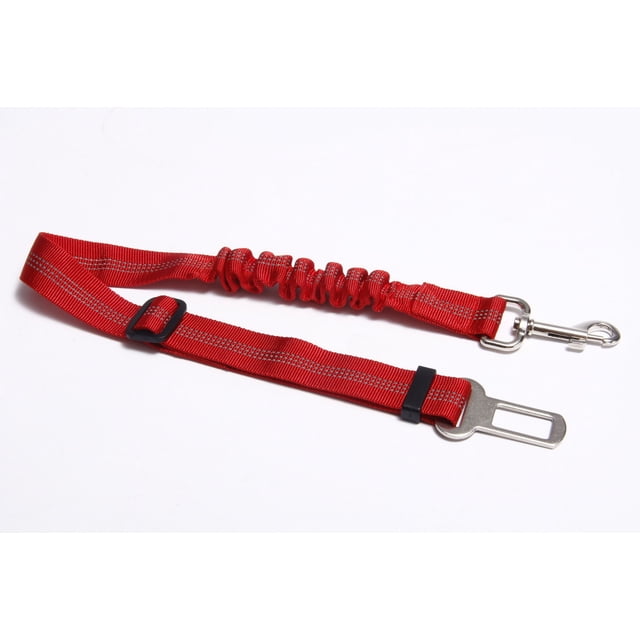 Cinturón de seguridad para perros escalable, correa para perros, suministros para mascotas en el automóvil, hebilla para perros en el automóvil