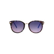 Foster Grant Women's Way-Shaped Fashion Sunglasses Purple