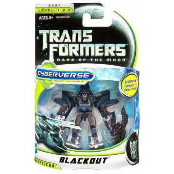 Transformers Cyberverse Blackout Action Figure