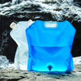 thumbnail image 6 of 10L Portable Water Bag with Faucet, Collapsible PVC Water Carrier for Camping & Outdoor Use, 6 of 8