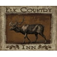 thumbnail image 2 of Williams, Todd 14x12 Black Ornate Wood Framed with Double Matting Museum Art Print Titled - Elk Country, 2 of 4