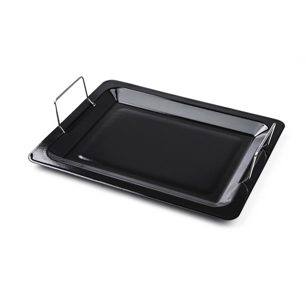 BBQ NonStick Grill Topper Pan with handle 14.6" x 11.6"