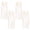 Off-White, variant on 4pcs Ribbon Boot Bow Martin Boot Bow Western Shoe Accessory Present for Wedding Holiday Birthday School Accessory Decor