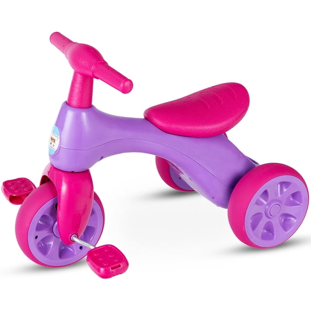 Patiojoy Tricycle d'Équilibre pour Tout-Petit Vélo d'Équilibre Enfant Cadeau avec Boîte de Rangement
